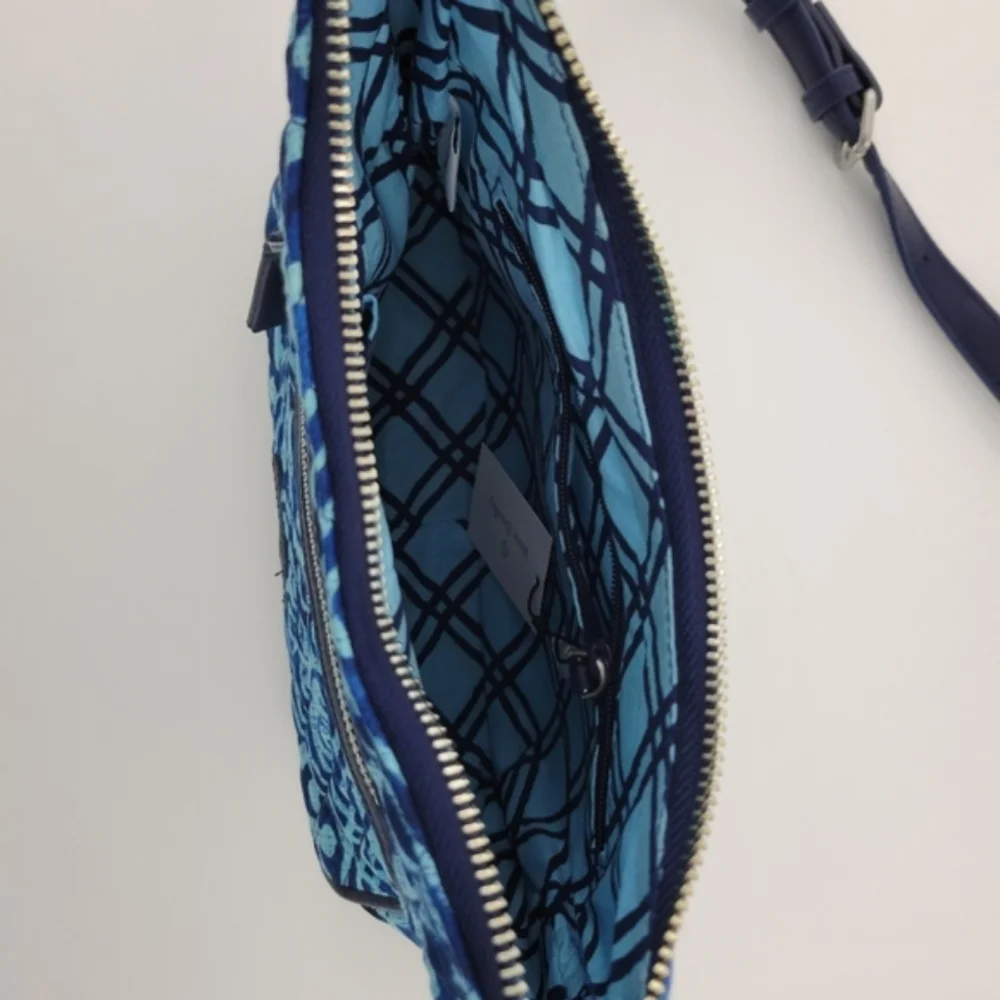 Vera Bradley Blue Quilted Crossbody Vivian Bag